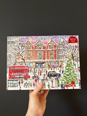 Galison 1000 Piece Christmas in London Jigsaw Puzzle